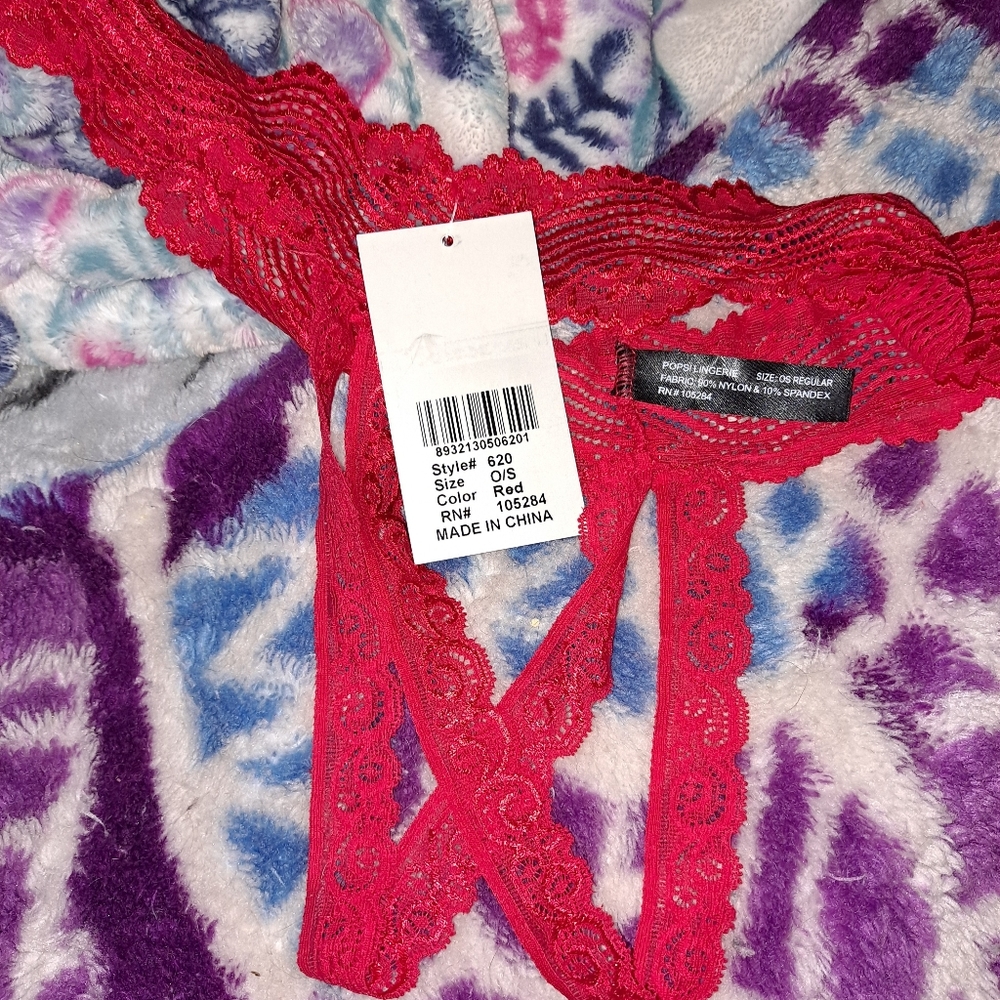 Crotchless panties